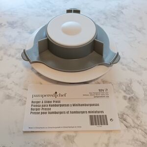 Pampered Chef Burger & Slider Press